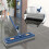 Large Flat Mop, Mop, 360 Rotating Mop with Dewatering Scraper, Magic Mop 360 with Dewatering Scraper White 5