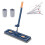 Large Flat Mop, Mop, 360 Rotating Mop with Dewatering Scraper, Magic Mop 360 with Dewatering Scraper White 6