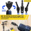 31 Pcs Flexible Drill Bit Extension Set, 105 Right Angle Drill Attachment, Rotatable Joint Socket ,Hex Socket Adapter 4