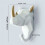 Sturdy Animal  Coat Hook, Hanging Coat, Hat and Key, Resin Coat Hook C 5