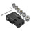 15-Degree Angle Woodworking Oblique Hole Locator 8Pc Angle Drill Guide Set DIY for Woodworking Tools. 3