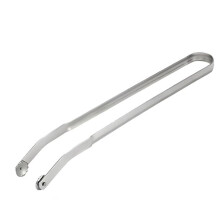 Stainless Steel BBQ Sausage Tongs Long Handle Grill Flipping Tool