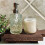 Wood Pedestal Soap Stand Rectangular Soap Riser Bathroom Soap Dish Shampoo Holder Tray 4