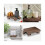 Wood Pedestal Soap Stand Rectangular Soap Riser Bathroom Soap Dish Shampoo Holder Tray 5
