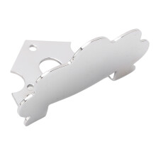 Zinc Alloy Mandolin Tailpiece 8-String Triangle Replacement