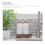 Wood Pedestal Soap Stand Rectangular Soap Riser Bathroom Soap Dish Shampoo Holder Tray 8
