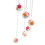 Life Charming Wind Chimes Mangiatoie per Uccelli per Esterni da Appendere un Prova di Formiche e Api, Non Perde Mai B 5