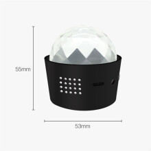 Disco  Light, Voice Control Disco Party Lights Stage Lighting Effect DJ Strobe  for Parties Birthday Club-A