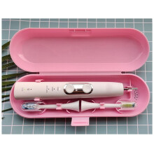 2Pcs Protable Electric Toothbrush Travel Box Storage Case for Universal Toothbrush Handle Tooth Brush Heads Holder,Black