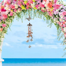Wind Chimes, Garden Windchimes Decorations Outdoor Patio Decorations Indoor Outdoor Wind Chimes, Retro Memorial Chimes