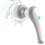 Electric Spin Scrubber for Bathroom Bathtub Kitchen,Portable Cordless Rechargeable Scrubber with 3 Replaceable Brush 3