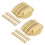 Cup Drawer Pull Kitchen Cabinet Handle Gold Tone, 66mm Hole Centers, 20 Pack 1