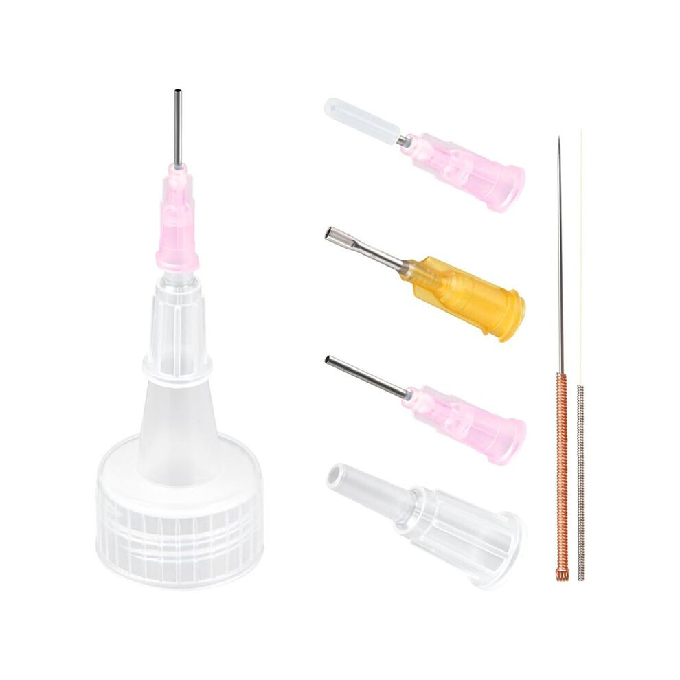 18Pack Precision Applicator Caps For 2 Ounce Acrylic Paint Bottles, Precision Tip Applicator Caps,Car Freshness Supplies 4713522851635