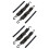 4-Pack Boat Trailer Transom Tie-Down Straps,2in X 4Ft Adjustable Transom Straps with Quick Release Buckle 1