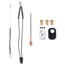Hotend para Prusa I3 MK4/XL Bloque Calentador de Cabezal de Impresión Boquilla de 0,4mm 24V 40W Termistor de Calefacción Kit Extrusor de Cubierta de