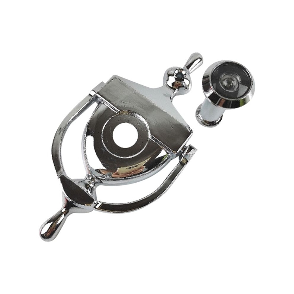 Solid Door Knocker, Anti-Theft Door Knocker, Victorian Rope Type,Door Mirror Peephole,Door Mirror With Glass Lens,A 4712483943458