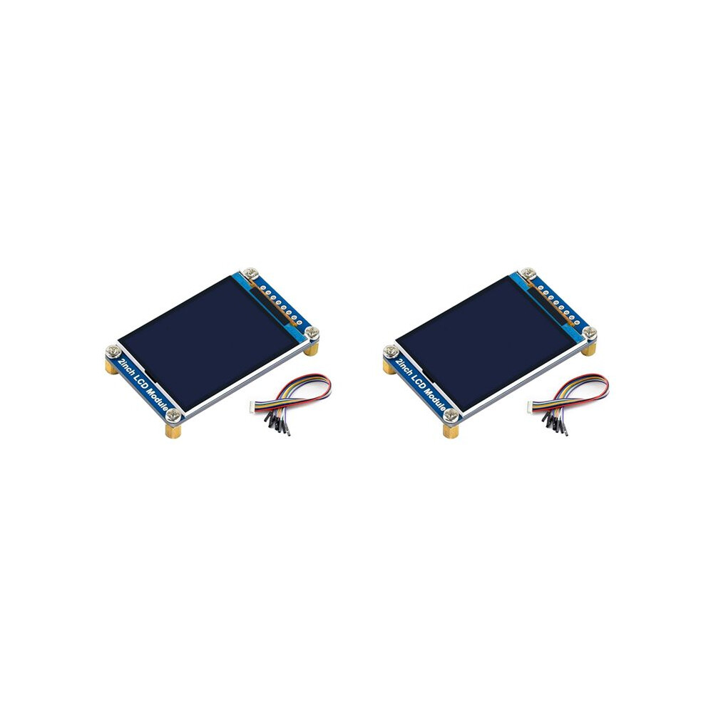 2X Waveshare 2Inch Ips Lcd Display For Raspberry Pi ,65K Rgb Colors, 320X240 Pixels, Spi Interface Embedded St7789vw 6032751637819