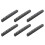6X PT500000 XL Black Self-Lubricating Slotted Nut 1