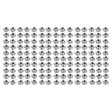 150Pcs M8 Metal Captive T Nuts Pronged Tee Blind Nuts Metric