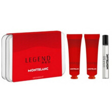 (7.5ml) Mont Blanc Legend Red Grooming Kit Set Edp 7.5ml + Face Cream 30ml + Cleansing Gel 30ml