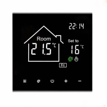 Thermostat Intelligent Tuya pour Chauffage au à Eau, Écran Tactile LCD, Économe en Énergie, Contrôle de la Température à Distance.