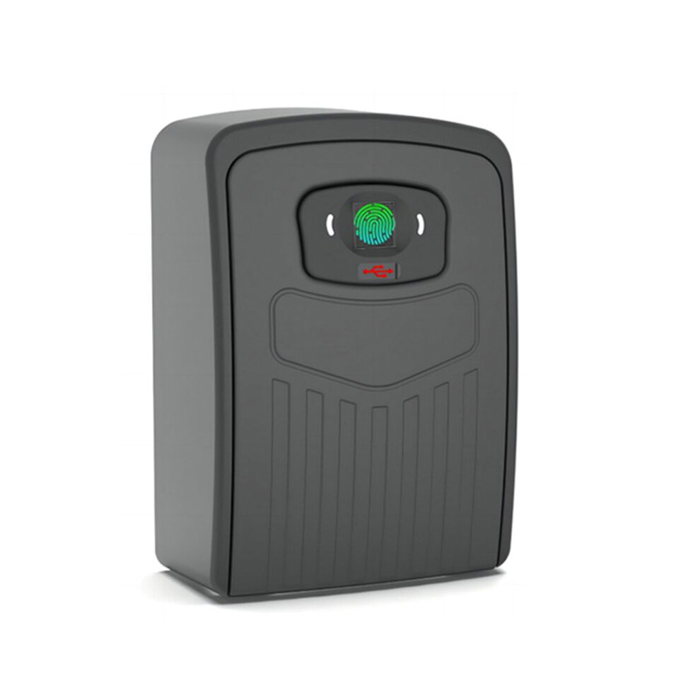 Tuya Key Box Storage Lock Box Life App Wall Mount Security Anti-Theft Lockbox-Fingerprint 4711618796372