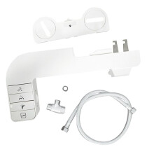 Bidet-Aufsatz, Nicht Elektrischer SprüHer, Einstellbarer Wasserdruck für Toilette, Zwei Einziehbare DüSen für Toilettensitz B