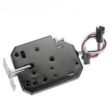 Small 12V 1.5A Electronic Lock Release Assembly Electromagnetic Control Metal Safety Magnetic Lock