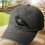 Gothic Crow Embroidered Baseball Cap Adjustable Strap Sun-Black 7