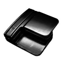 Belt Adjustment Clamp Multifunctional Belt Clip Adjustment Buckle Pants Waist Shrink Folding Belt Buckle,Black