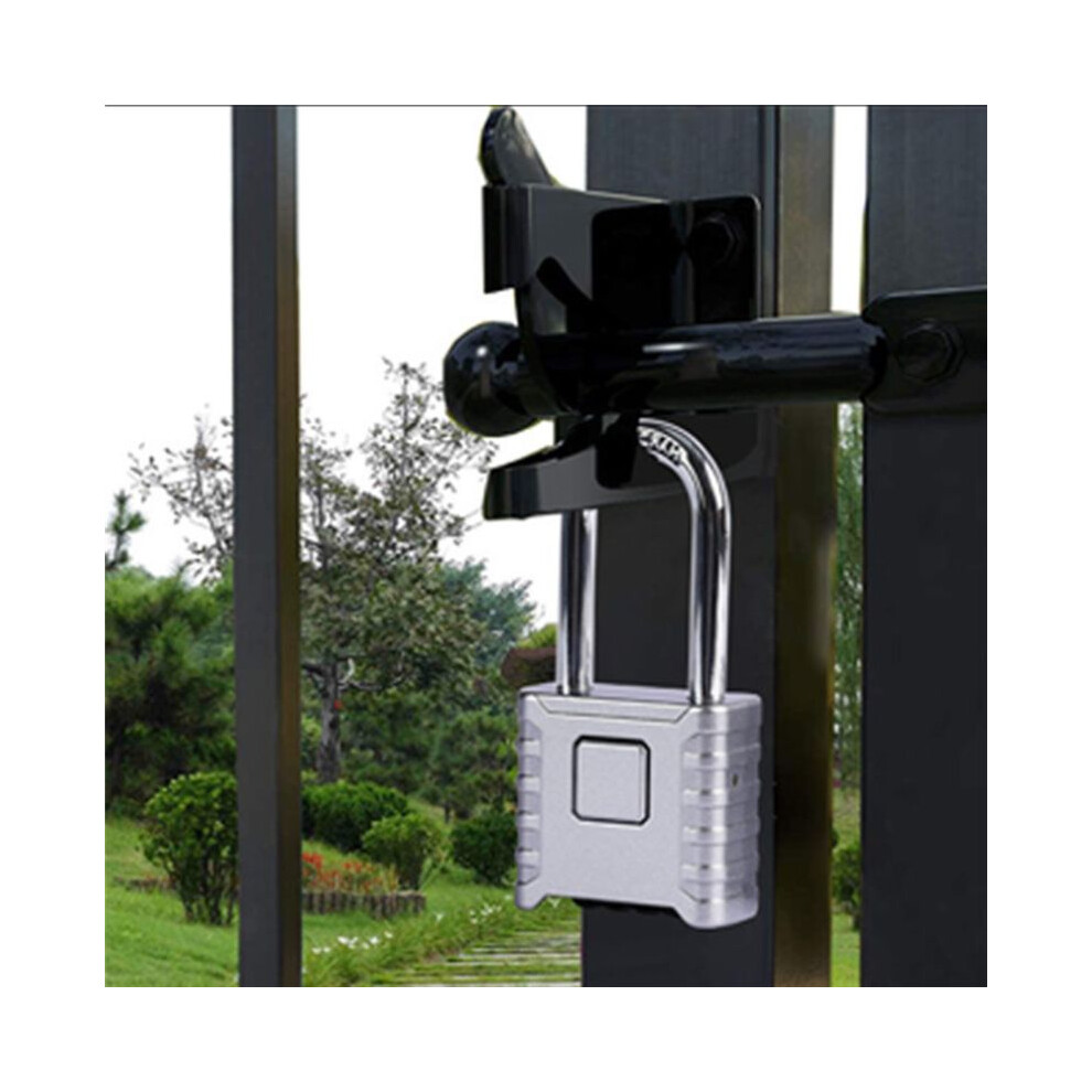 Heavy Duty Combination Padlock, Outdoor Padlock, Mechanical Combination Lock For Lockers,Gates(Silver) 6033059017075
