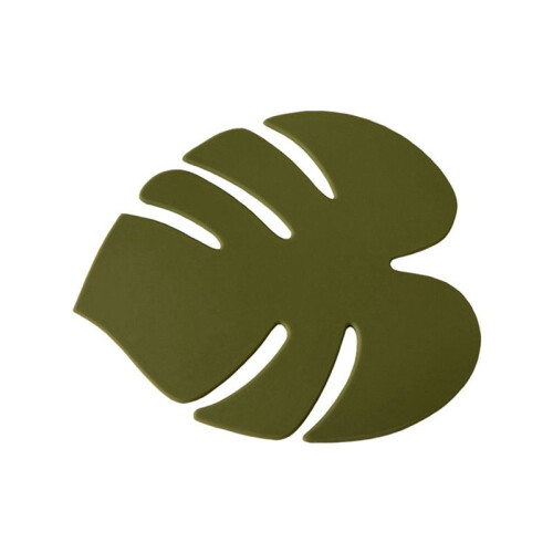 Silicone Coaster Cup Pad Leaf-Shaped Insulation Pad Table Mat Cup Mat for Dining Table Decoration Hot Drink Holder 2