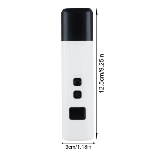 Rechargeable Pet Unguis Pruner Highlighting 400mAh-Black 2