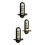 French Middle Century Wood Wall Floating Shelf with-1 pack 2