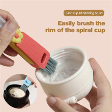 Multifunctional 3-In-1 Premium Cup LidGap Cleaning Brush Set - Helps Improve Home Kitchen Hygiene,for Cleaning Cups