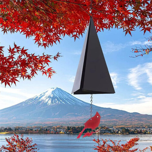 Watchtower Wind Chime Iron Triangle Wind Chime Pendant Decoration 2