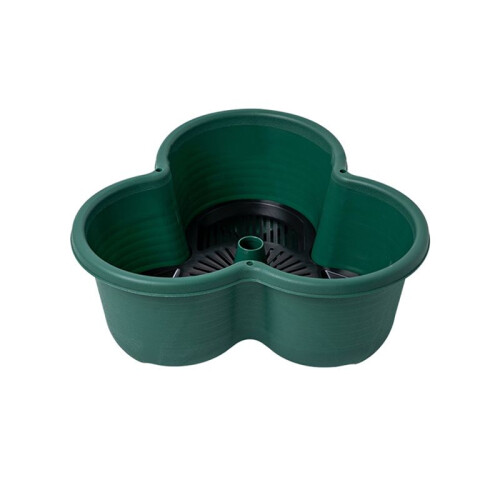 Vertical Gardening Stackable Flower Pots, for Strawberries, Flowers, Vegetable,Three-Dimensional Flower Pots(5PCS)Green 1