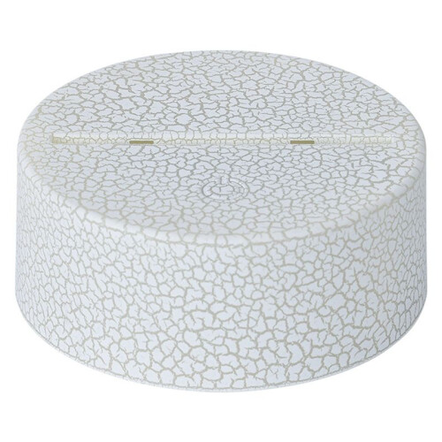 3D Night Light Base Colour Changing Luminous Base Light USB Interface Led Light Display Base Night Light Plastic Base,B 1