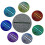 3D Night Light Base Colour Changing Luminous Base Light USB Interface Led Light Display Base Night Light Plastic Base,B 6