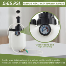 3L Manual Transmission Oil Filling System Fluid Pump Tool Automatic Transmission with Adapter Brake Oil Bottle(A)