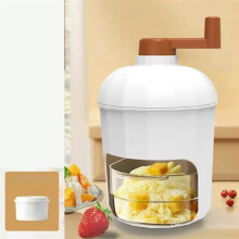 IJsbreker Handmatige Roterende Ijsbreker Kleine Handmatige Scheerijsmachine voor Huishoudelijke Keuken Handbediende Sneeuwbreker