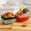 Plastic Collapsible Colander - Foldable Drain Basket with Resting Feet - Kitchen Food Strainer - Space-Saving Black 6