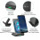 15W Fast Wireless Charger Stand for Phone, Black, Type C 4