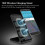 15W Fast Wireless Charger Stand for Phone, Black, Type C 13