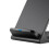 15W Fast Wireless Charger Stand for Phone, Black, Type C 10
