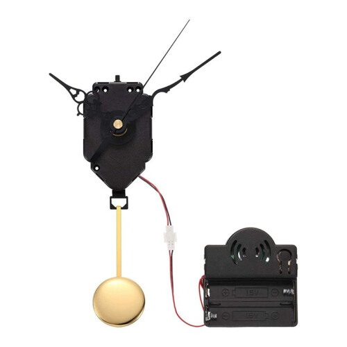 Modern Pendulum Clock Movement Set with Hands and Chime 2