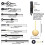 Modern Pendulum Clock Movement Set with Hands and Chime 7
