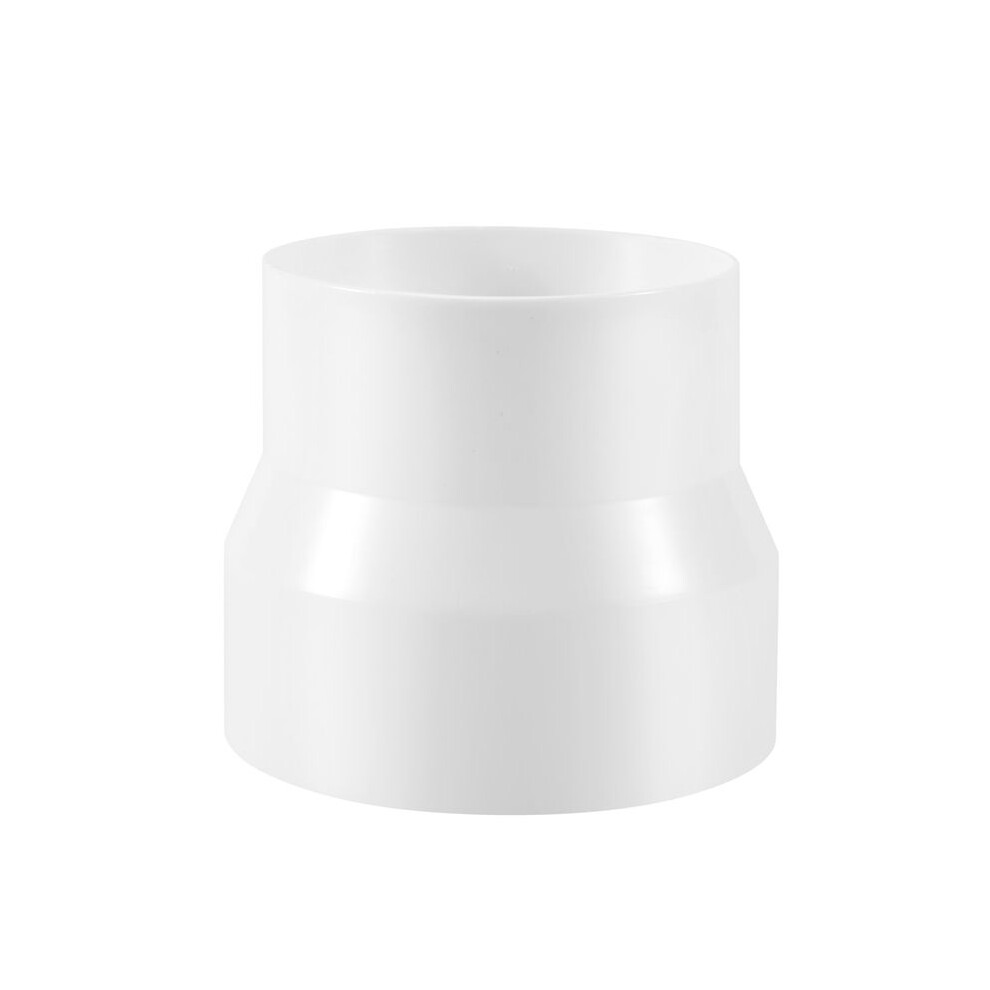 Ventilation Pipe Reducer Adapter Pipe Air Duct Adapter Pipe Connector For Inline Ventilation System(110-100Mm) 6034120156570