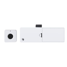 Biometric Fingerprint Lock White Anti-Theft Drawer Lock Keyless Fingerprint Security Furniture Door Lock