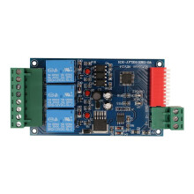 Relè Dmx512 A 3 Canali 5a Dmx512 con Interruttore Controllato
